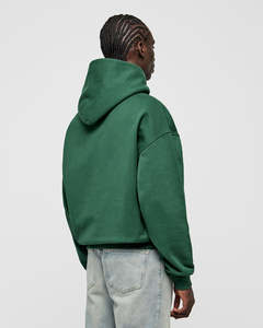 Sweat-shirt à capuche oversize pour homme, personnalisé, en molleton de coton, avec poche et logo sur le devant, style décontracté streetwear, coupe automne, vente en gros, USA - Product Image 6