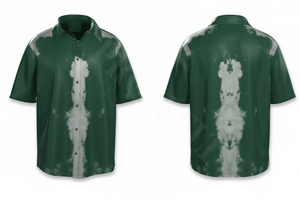 เสื้อเชิ้ตเดรสแขนสั้นแบบติดกระดุมลายไท-ได ดีไซน์ใหม่ล่าสุดปี 2026 สำหรับผู้ชาย ขายส่งเสื้อเชิ้ตเดรสสั่งทำพิเศษ - Product Image 4