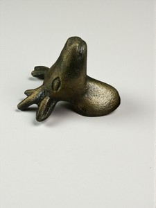 Sắt Hươu đầu hình dạng động vật núm Antique Brass Contemporary tủ bếp ngăn kéo kéo Durable trang trí đồ nội thất phần cứng - Product Image 3