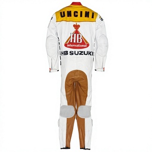 Traje de Carreras Zuzuki MotoCP de 1 Pieza en Cuero de Vaca/Canguro para Motociclistas, Mono de Pista/Conducción, Nivel 2 - Product Image 2