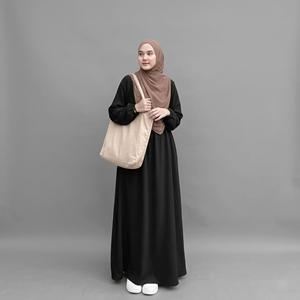 Muslim Women's Niqab Breathable Lightweight Polyester Face Cover Mask for Salaah - Product Image 1