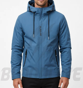 BLOODLINE INTERNATIONAL Men's Color Blocking <b>Waterproof</b> Breathable Windproof Eco-Friendly Quick Dry <b>Thin</b> 100% Polyester <b>Jacket</b> - Product Image 1