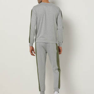 Chándal Ligero y Transpirable de Talla Grande para Hombre, con Capucha, Estilo Urbano, para Invierno, con Diseño Estampado con Efecto Ácido, Corte Regular - Product Image 3