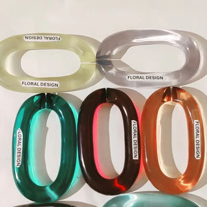 Cadenas Decorativas de Resina Coloridas de Diseño Moderno, Logotipo Personalizable para Tamaños Grandes y Pequeños - Product Image 4