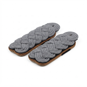Wallow Embroidery Works - Pliegues y Epaulettes de Hombro para Oficiales, Bordados, de Calidad Premium, Naranja, Material Personalizado, para Uniforme de Servicio - Product Image 3