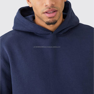 Sweat à capuche pour homme de luxe haut de gamme, 100% coton polyester, lourd, pull d'hiver, polaire, motif uni, col à capuche numérique - Product Image 3