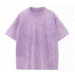 เสื้อยืดสตรีทแวร์ลายกราฟิก เสื้อยืดเปล่าแบบฟอกสี สำหรับผู้ชาย ไซส์พลัส เสื้อยืดวินเทจสั่งทำพิเศษ เสื้อยืดโอเวอร์ไซส์ลำลอง แฟชั่นผ้าฝ้ายฟอก - Product Image 6