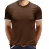 Athletic performance fit Reinforced double stitching Flatlock seams for comfort Stretch collar with OEM High Quality Men - Product Image 4