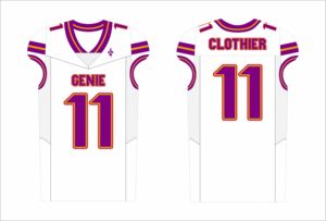 เสื้อฟุตบอลอเมริกันสำหรับผู้ชาย ปี 2026 ราคาสมเหตุสมผล ไซส์ใหญ่ แขนสั้น ชุดยูนิฟอร์มอเมริกันฟุตบอลสำหรับขาย - Product Image 5