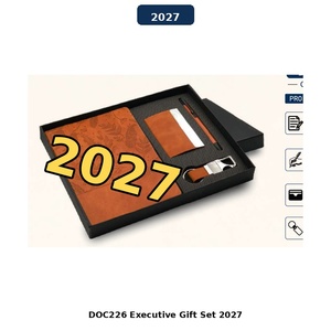 Coffret Cadeau Journal de Performance d'Équipe Contemporain – Stylo Bille Raffiné pour Récompense d'Entreprise - Product Image 1
