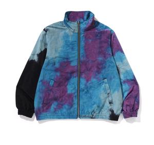 Veste à fermeture éclair imperméable coupe-vent légère pour hommes capuche surdimensionnée Logo imprimé personnalisé Streetwear décontracté pour l'automne - Product Image 1