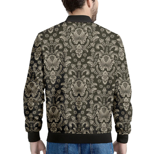 Chaqueta Bomber de Lona de Invierno Personalizada Más Vendida para Hombre con Cuello Alto, Resistente al Viento y Transpirable, para Uso Casual - Product Image 3