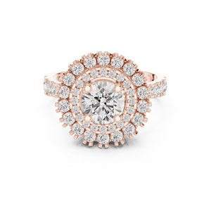 Ruby Bloom jewels 10K Anillo de pareja ajustable en plata y oro - Product Image 2