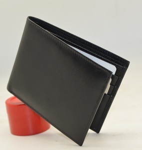 Coronet <b>Men's</b> Slim Bifold <b>Wallet</b> Pu Material Multi-Card Holder Minimalist Design Fold Closure Short Length - Product Image 4