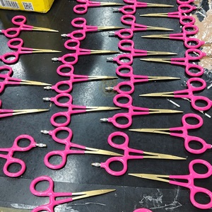Pinzas Hemostáticas con Conexión a Tierra para Soldadura de Joyería Permanente con Cable de Tierra - Product Image 4