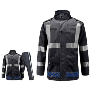 Waterproof Hi Vis Reflective Safety Suit Jacket & Trousers High Visibility Rain Workwear Set ANSI Reflective Industrial OEM - Product Image 4