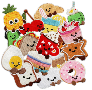 Woven Garment <b>Labels</b> Embroidered Logo Tags <b>Iron</b> <b>On</b> Patches for <b>Clothing</b> Jackets Hats Bags Shoes Fashion Wholesale Factory - Product Image 1