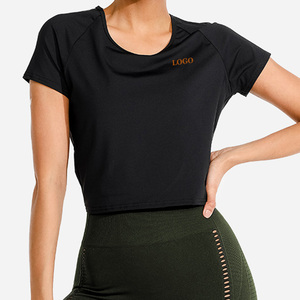 เสื้อยืดผู้หญิงทรงปกติ สไตล์ OEM สำหรับใส่ทุกวัน ลุคสบายๆ ความยาวปกติ แฟชั่นทันสมัย ทรงพอดีตัว - Product Image 1
