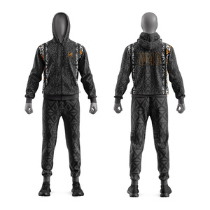 ชุดวอร์มผู้ชายแบบมีฮู้ด 2 in 1 พิมพ์ลายรักษ์โลก สั่งผลิตได้ตามต้องการ ผ้าโพลีเอสเตอร์/คอตตอน ยืดได้ 4 ทิศทาง ระบายอากาศได้ดี - Product Image 4