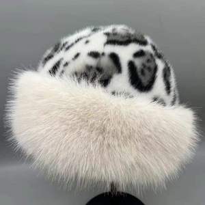 Wholesale Unisex Plush Winter <b>Warm</b> <b>Hat</b> Polyester/Cotton Fuzzy Casual Outdoor Travel Streetwear - Product Image 4