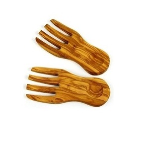 อุปกรณ์คลุกสลัดไม้คุณภาพสูง ที่คลุกสลัดด้วยมือแบบช่างฝีมือ สำหรับเสิร์ฟบนโต๊ะ - Product Image 1