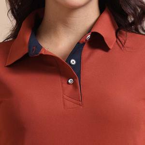 Venta al por mayor de camisetas polo de moda para mujer, ropa de verano de primera calidad a precio económico. - Product Image 6