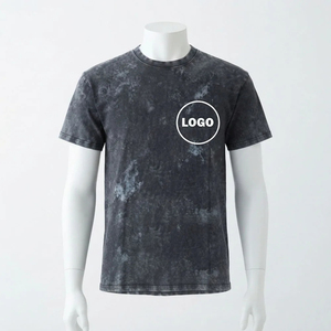 เสื้อยืดฟลีซคอกลมแขนสั้นทรงโอเวอร์ไซส์ผ้าฝ้าย 100% คุณภาพสูง พิมพ์โลโก้ตามสั่ง ขายส่ง สวมใส่สบาย - Product Image 1