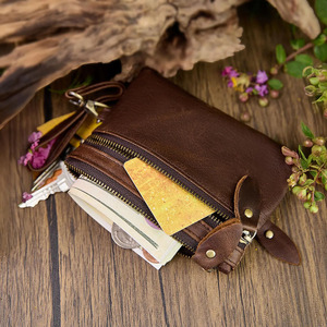 Travel Wallet with <b>Key</b> Holder Premium leather card holder wallet with integrated <b>key</b> <b>organizer</b> and stylish appearance for sale - Product Image 2