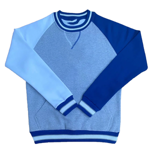 Sweat-shirt unisexe ZBP pour sororités et fraternités, broderie chenille lettres grecques, col rond, streetwear, vêtements universitaires – Vente en gros - Product Image 1