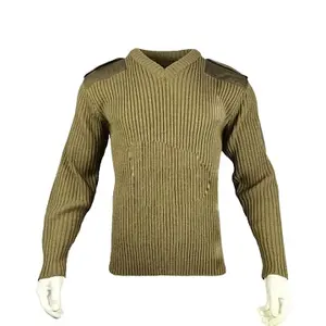 Равномерный свитер тактической силы. Пуловер с воротником черепаха зимний теплый акриловый P-O-L-I-C-E свитер Тактический трикотаж