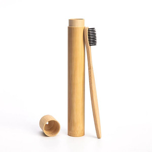 Natural Biodegradable Polished Tooth Brush Packaging Bamboo Tubes Made in Vietnam OEM Accepted - Product Image 3