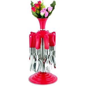 Juego de cubiertos pulidos de lujo Cubiertos de acero inoxidable de primera calidad para una cena elegante y uso diario - Product Image 1