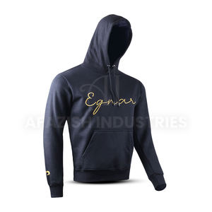 เสื้อฮู้ดผ้ายืดหยุ่นสูงสำหรับทุกเพศเสื้อผ้ากีฬาผู้ชายดีไซน์เองยอดนิยม - Product Image 2