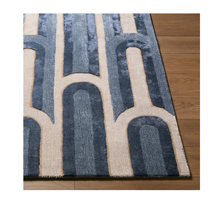 พรมขนสัตว์วิสโคสทำมือสุดหรูทันสมัย พรมปูพื้นนุ่มแบบทัฟท์ด้วยมือ สำหรับห้องนั่งเล่น ห้องนอน โรงแรม และตกแต่งภายใน - Product Image 3