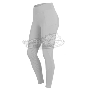 Pantalons d'équitation personnalisés avec logo, leggings d'équitation, vêtements d'entraînement professionnels pour femmes - Product Image 1