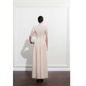 Vestidos de Alta Costura para Mujer, Vestido de Gala CELESTIAL STRIPES, Corte en A, Regular, Sin Tirantes, Vestidos Lujosos para Mujer, Elegantes - Product Image 5