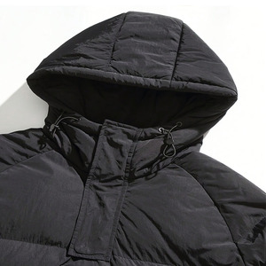 Chaqueta de Invierno para Hombre, Acolchada, Extra Grande, con Forro de Nailon Ecológico, Grueso y Cálido - Product Image 4