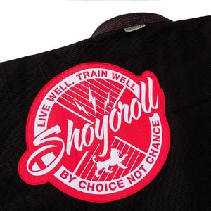 Kimono de Jiu-Jitsu Brésilien Professionnel Noir Shoyorol Carmine pour Compétition, Ensemble de Tenue d'Entraînement CP-BJJ-44 - Product Image 5