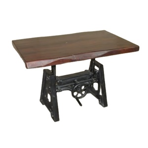 Industrial <b>Adjustable</b> Coffee <b>Table</b> - Product Image 1