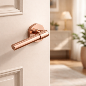 Premium Designer Marble Door <b>Handle</b> Set | Mortise Stainless Steel Antique,Black,Graphite & Gold Finish for Modern Interior Doors - Product Image 4