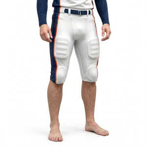 Custom American <b>Football</b> Uniform Jersey Pants Set Wholesale Team Sportswear Game Training Apparel Bulk Teamwear - Product Image 4