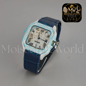 Montre-bracelet à quartz pour femme, cadran blanc, bracelet en cuir, qualité supérieure, usage quotidien intensif, en stock, le meilleur cadeau de tous les temps - Product Image 4