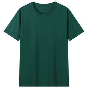 <b>Men's</b> Vintage Solid color Jersey Fabric Short sleeves T-<b>Shirt</b> O Neck Regular Fit Knitted T-<b>Shirt</b> <b>For</b> <b>Men's</b> Wear with OEM Service - Product Image 4
