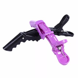 Professional Hair Salon Pins High-Quality Alligator for Crocodile Resin <b>PC</b> Hair Clips for Girls Sweet Metal Hair Extension Kit - Product Image 2