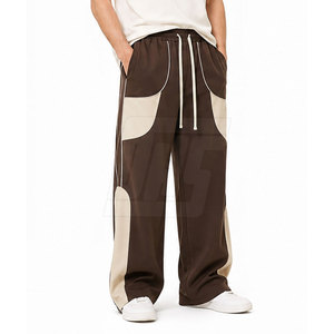 Everyday <b>Men</b> <b>Baggy</b> Pants Comfortable Loose Fit Wide Leg <b>Trousers</b> Drawstring Waist Soft Lightweight Fabric Casual Bottoms - Product Image 4