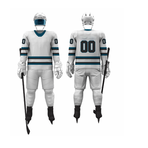 Uniforme de hockey sur glace imprimé pour adultes, taille adulte, tendance, ourlet élastique, logo personnalisé - Haute qualité, imperméable, séchage rapide, prix de gros - Product Image 1