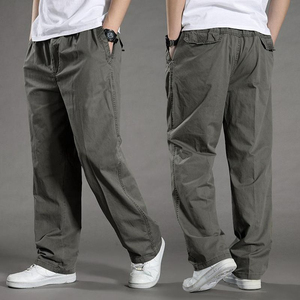 JOXAI SPORTSWEAR รับผลิต (OEM) กางเกงคาร์โก้ผ้าแคนวาสทรงตรงคุณภาพสูงสำหรับผู้ชาย กันน้ำ ระบายอากาศได้ดี พร้อมเชือกผูกเอว - Product Image 3