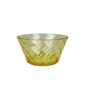 Tazón Irrompible Reutilizable de Plástico Vintage para Servir Ensaladas, para Fiestas, Hogar y Restaurantes - Product Image 1