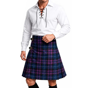 Veste de kilt écossais pour mariage, en laine acrylique, couleur/taille personnalisée, durable, légère, 10 pièces, pour homme, style écossais - Product Image 4