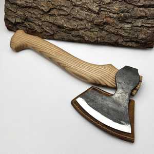 Hacha de Construcción con Cabeza de Acero Forjado y Mango de Madera, Herramienta para Partir Leña - Product Image 5